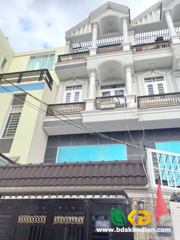 Bán nhà mới đẹp, 2 lầu, hẻm xe hơi Huỳnh Tấn Phát, Nhà Bè.